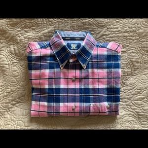 WRANGLER 20X PLAID WESTERN SHIRT